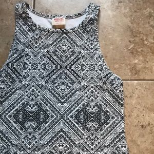 Halter Aztec print Tank